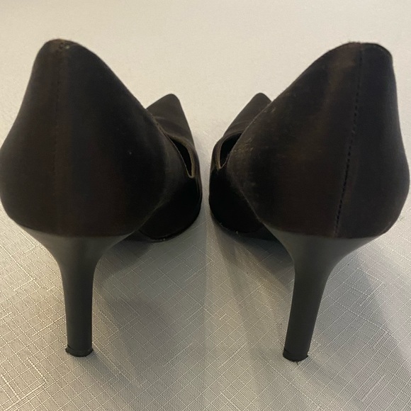 Brown satin high heels BCBG MaxAzria - Picture 2 of 5